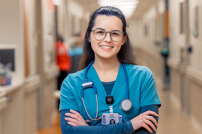Nursing Graduate in Hospital