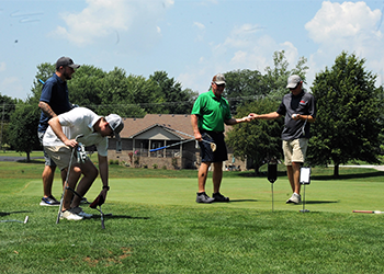 Golfers at the 31st Annual MCTC Summer Scholarship Scramble.