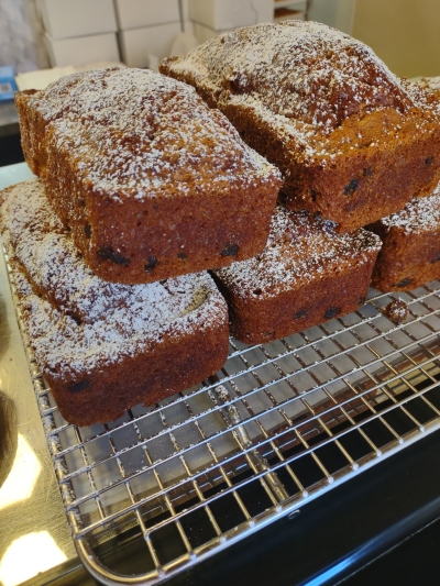 cake loafs made by students